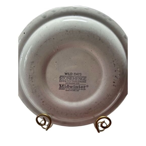 Stonehenge Midwinter Wild Oats 10 1/2" Dinner Plates Set of 2 Some Wear - Picture 4 of 9